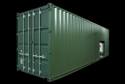 Shelter container deposito esplosivi